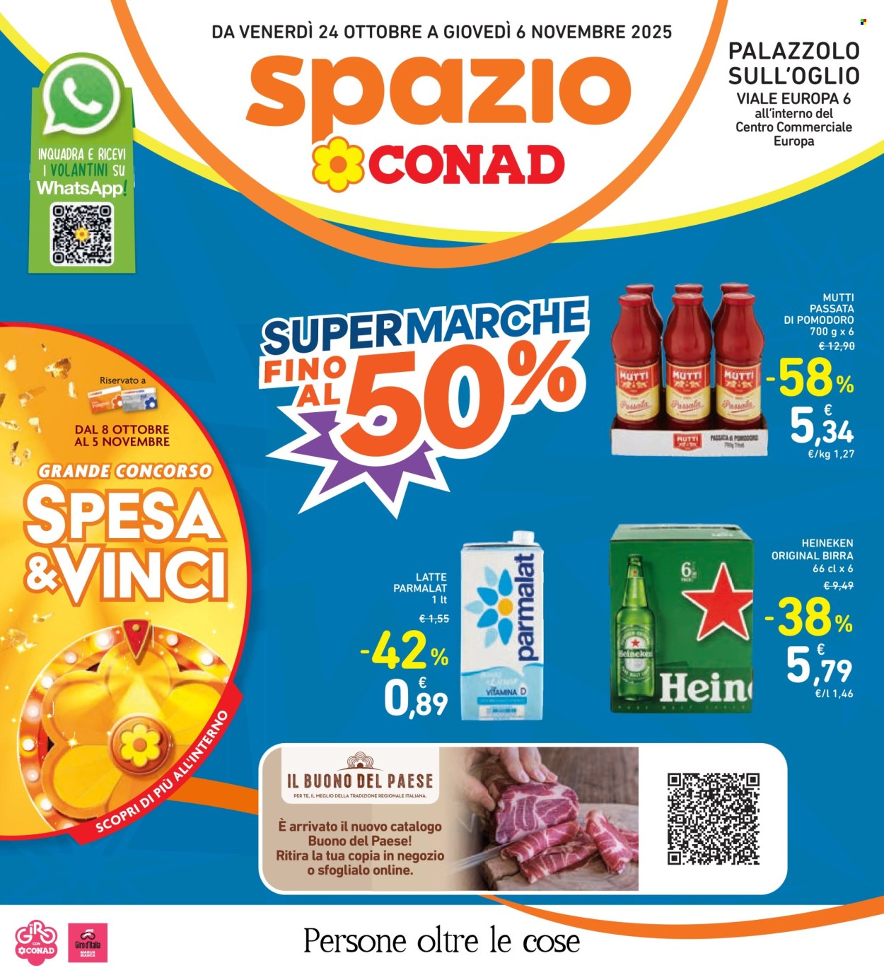 Volantino Spazio Conad - 24/10/2025 - 6/11/2025. Pagina 1
