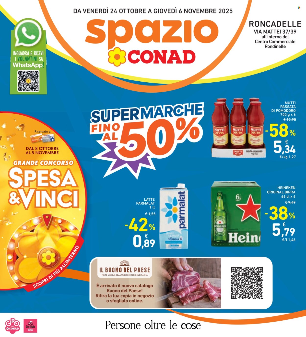 Volantino Spazio Conad - 24/10/2025 - 6/11/2025. Pagina 1