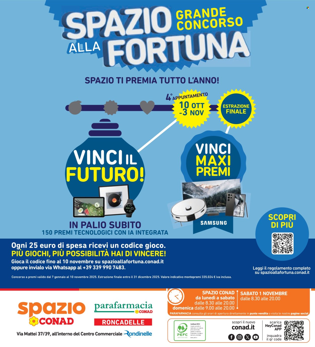 Volantino Spazio Conad - 24/10/2025 - 6/11/2025. Pagina 50