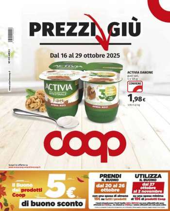 Volantino Coop - 16/10/2025 - 29/10/2025.
