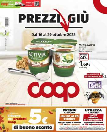 Volantino Coop - 16/10/2025 - 29/10/2025.