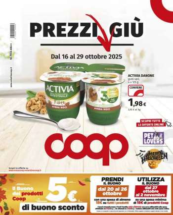 Volantino Coop - 16/10/2025 - 29/10/2025.