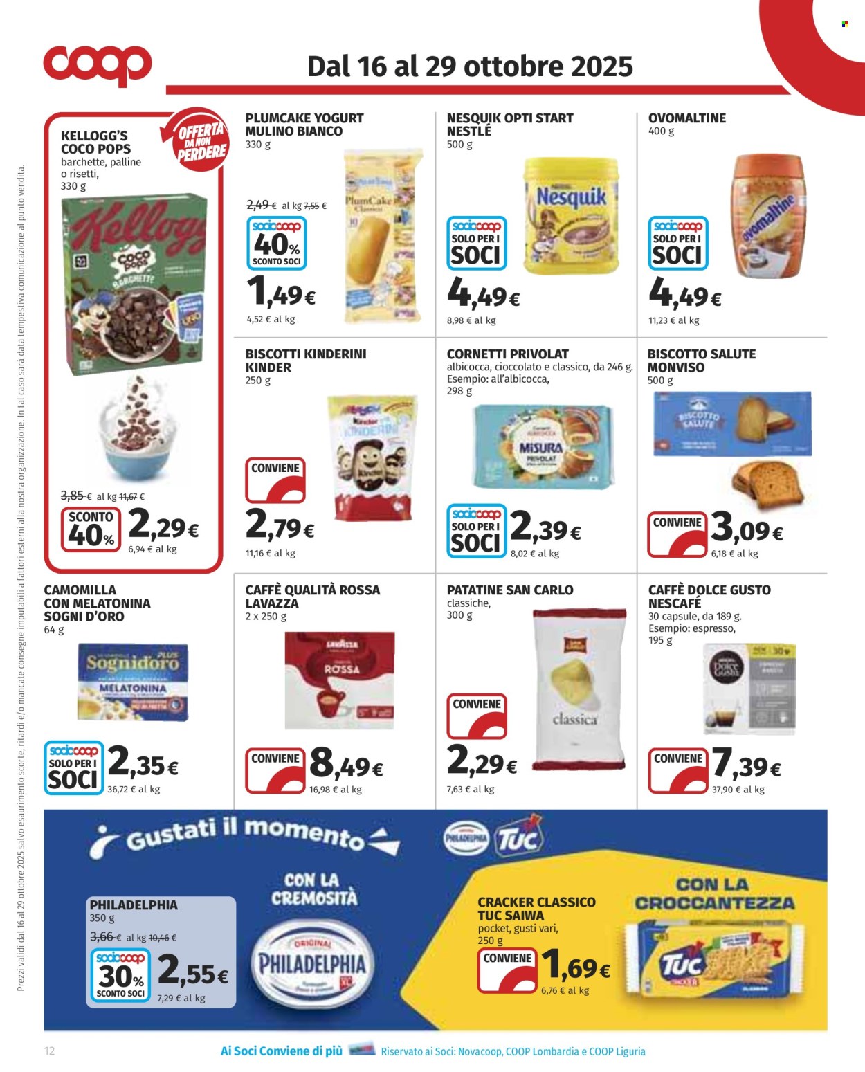 Volantino Coop - 16/10/2025 - 29/10/2025. Pagina 12