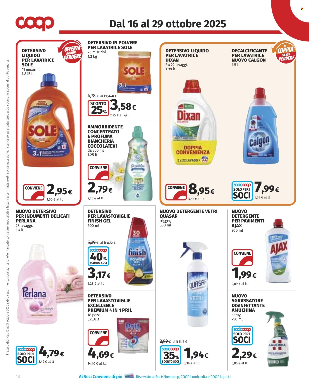 Volantino Coop - 16/10/2025 - 29/10/2025. Pagina 18