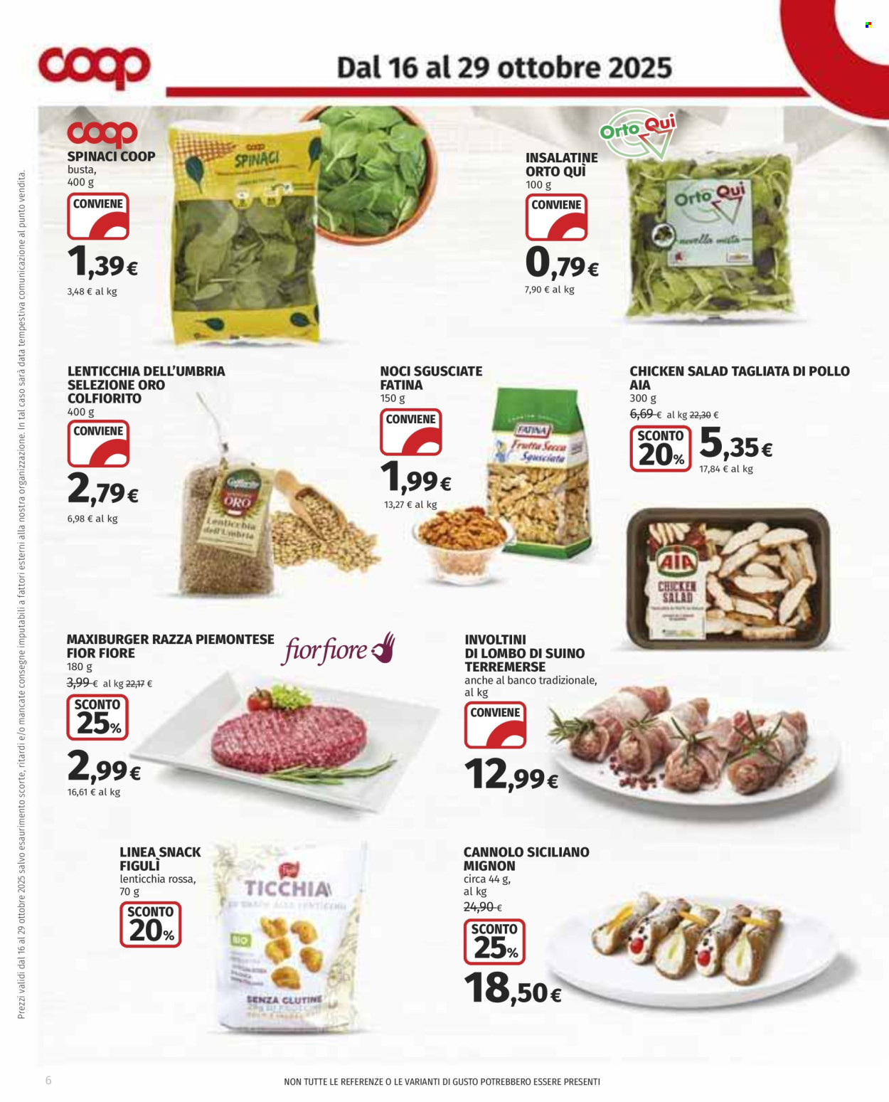 Volantino Coop - 16/10/2025 - 29/10/2025. Pagina 6