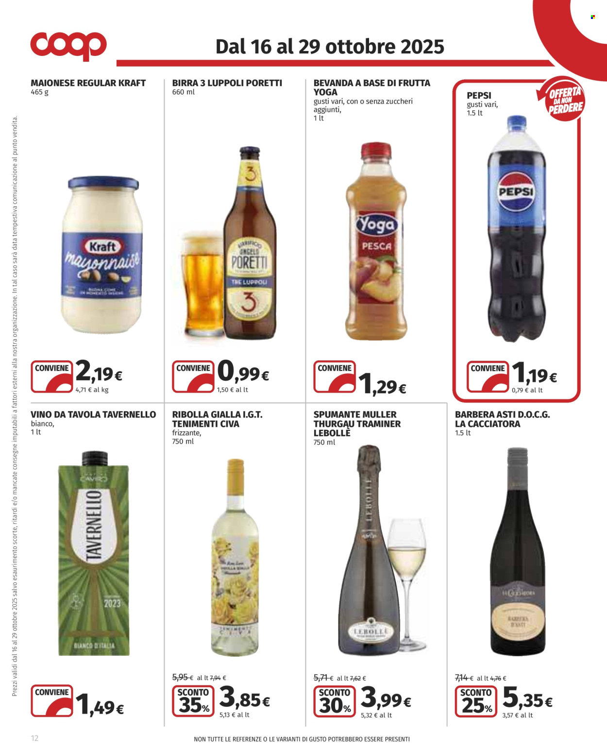 Volantino Coop - 16/10/2025 - 29/10/2025. Pagina 12