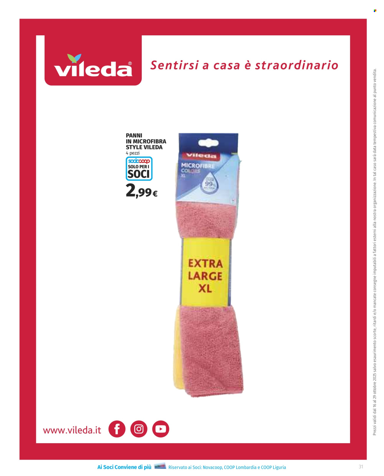 Volantino Coop - 16/10/2025 - 29/10/2025. Pagina 31