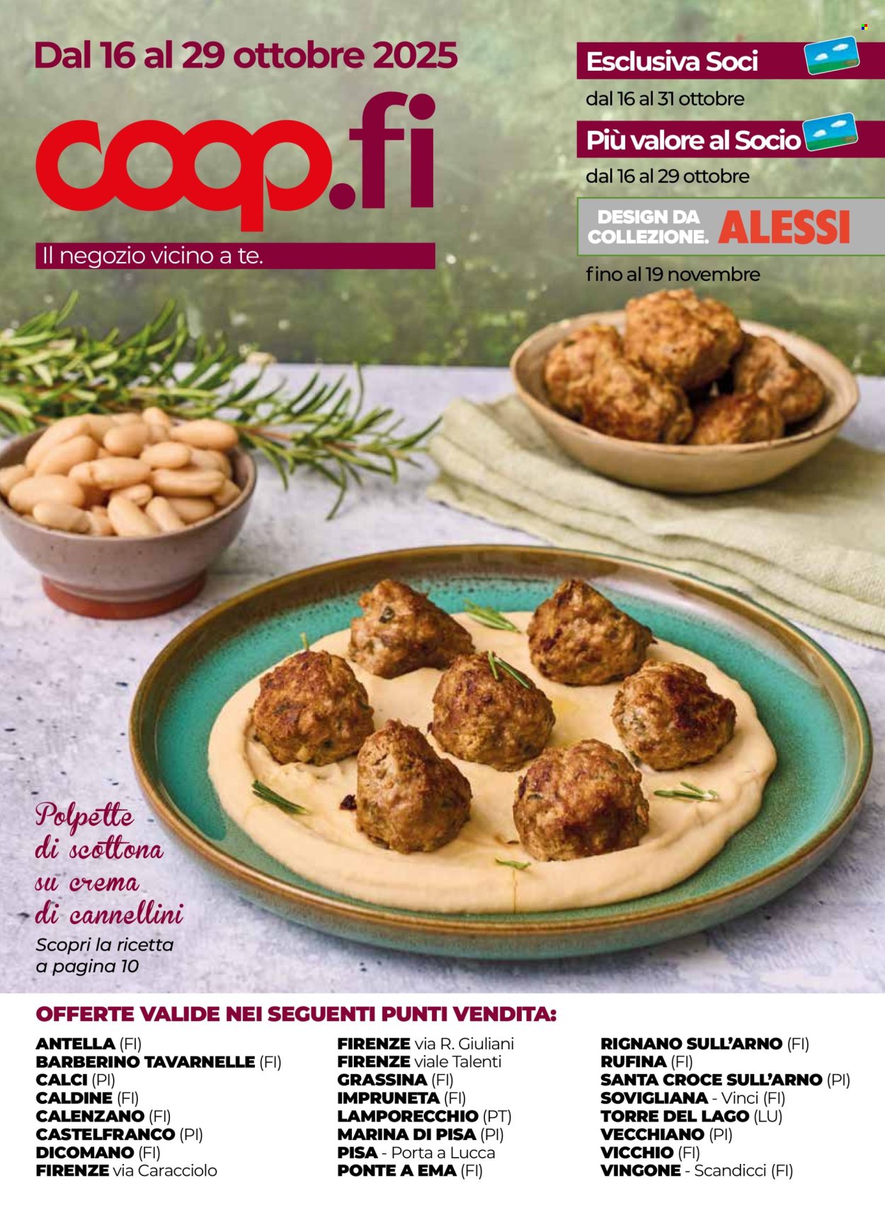Volantino Coop - 16/10/2025 - 29/10/2025. Pagina 1