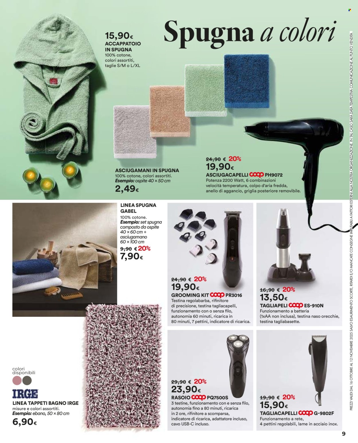 Volantino Coop - 16/10/2025 - 12/11/2025. Pagina 9