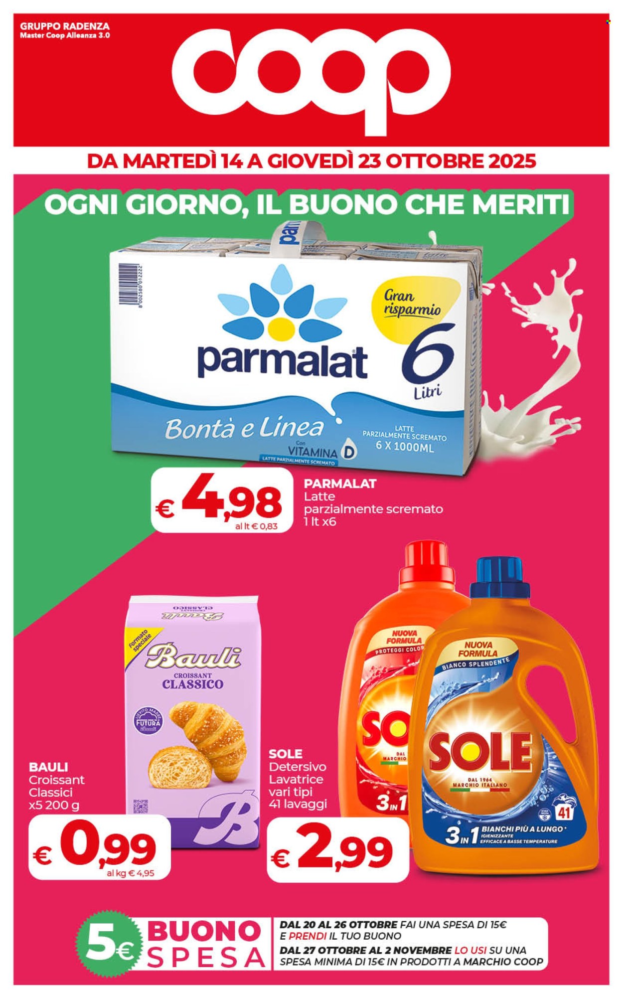 Volantino Coop - 14/10/2025 - 23/10/2025. Pagina 1