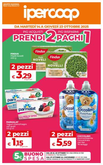 Volantino Coop - 14/10/2025 - 23/10/2025.