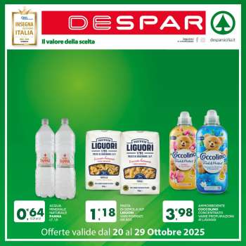 Volantino Despar - 20/10/2025 - 29/10/2025.