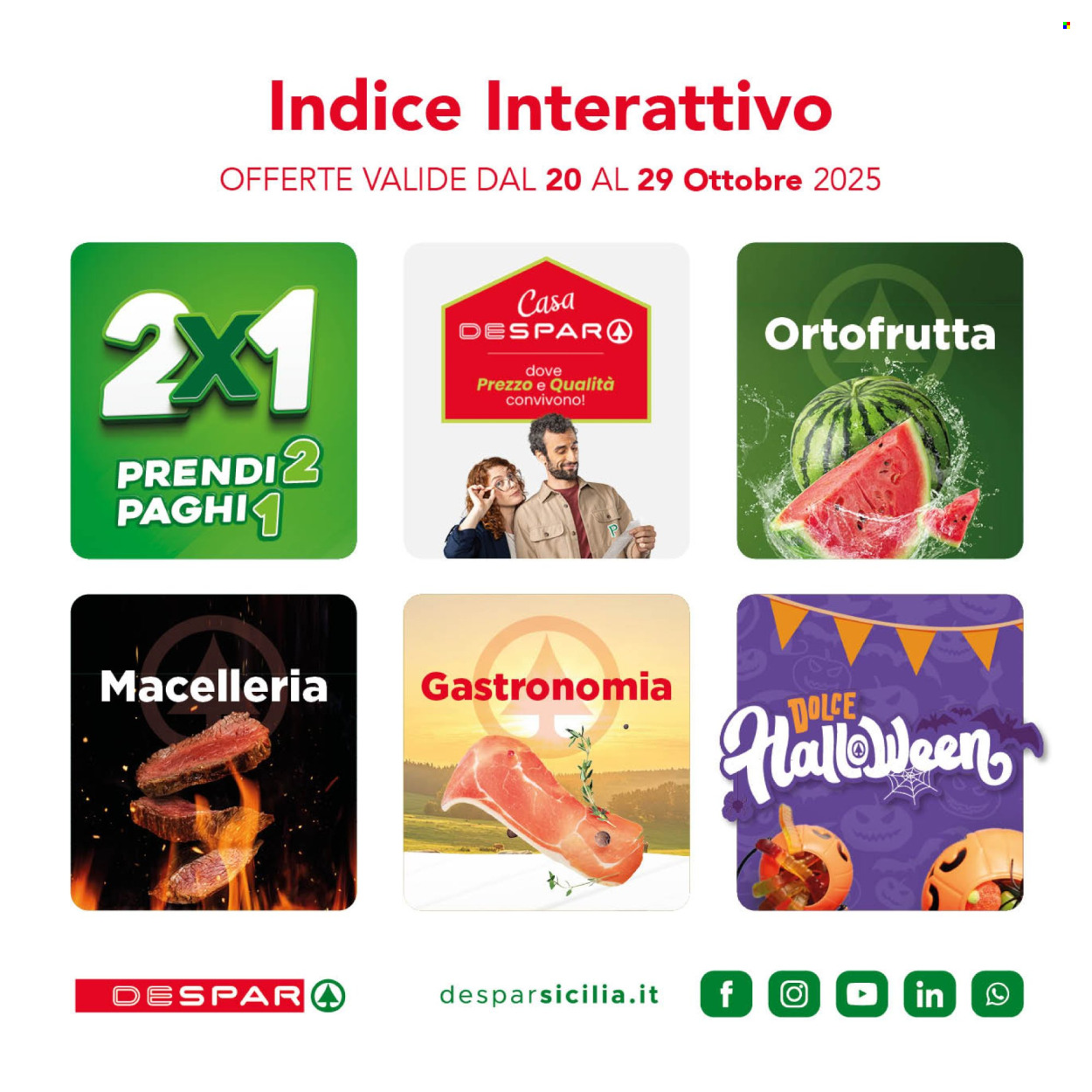 Volantino Despar - 20/10/2025 - 29/10/2025. Pagina 2