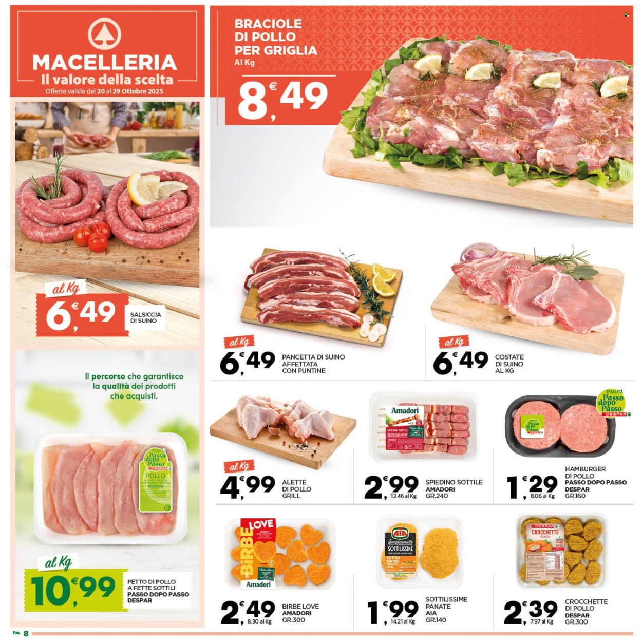 Volantino Despar - 20/10/2025 - 29/10/2025. Pagina 8