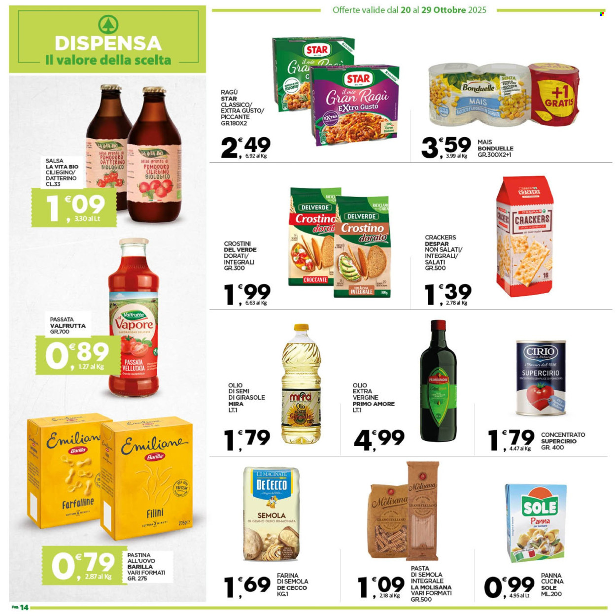 Volantino Despar - 20/10/2025 - 29/10/2025. Pagina 14