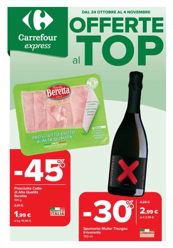 Volantino Carrefour - 24/10/2025 - 4/11/2025.