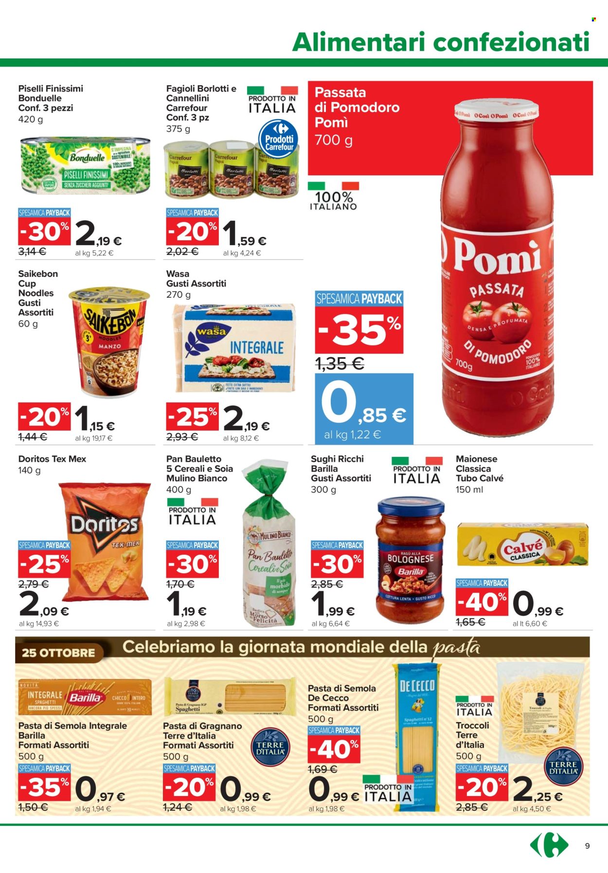 Volantino Carrefour - 24/10/2025 - 4/11/2025. Pagina 9