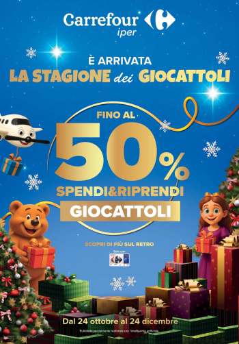 Volantino Carrefour - 24/10/2025 - 24/12/2025.