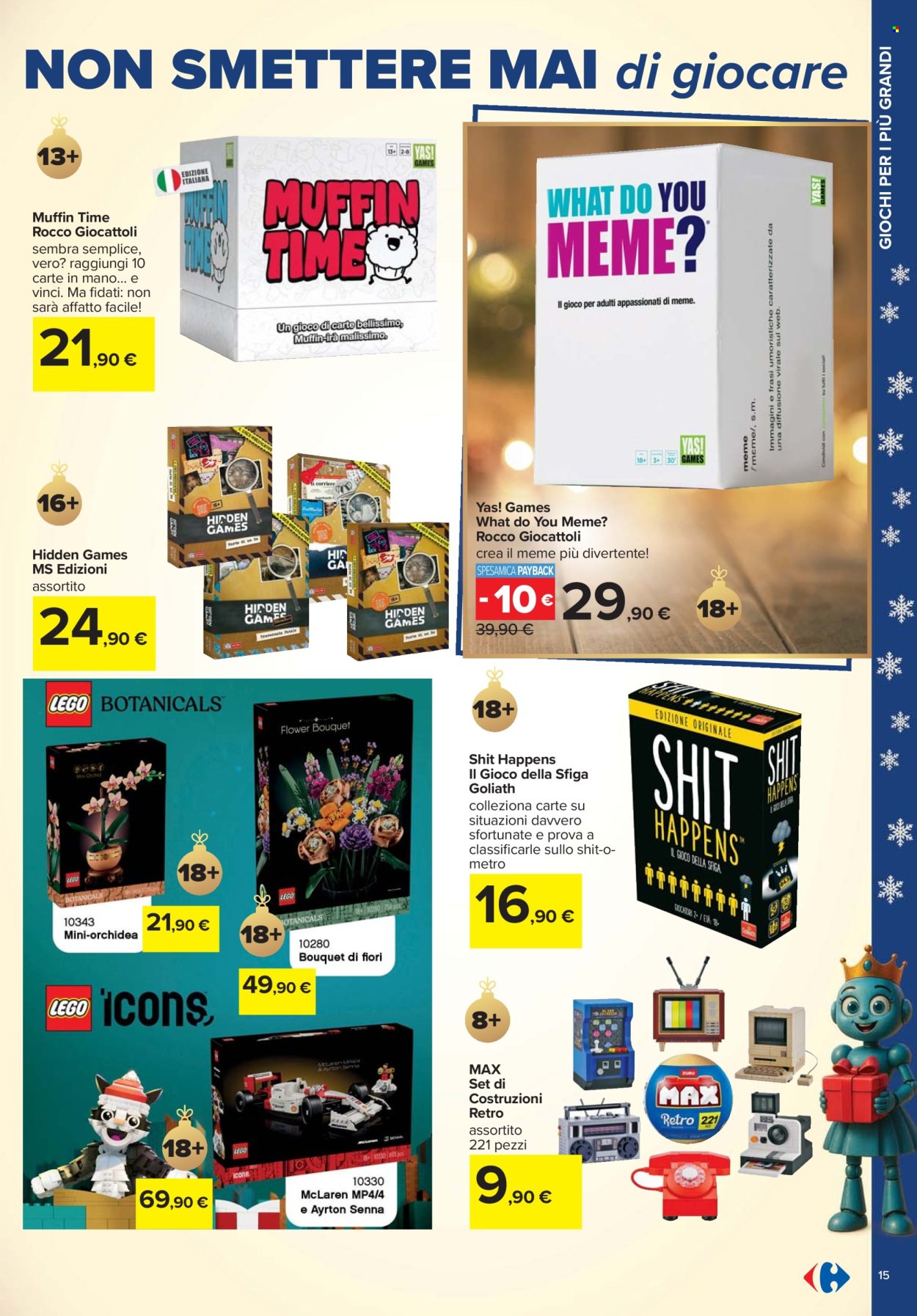 Volantino Carrefour - 24/10/2025 - 24/12/2025. Pagina 15