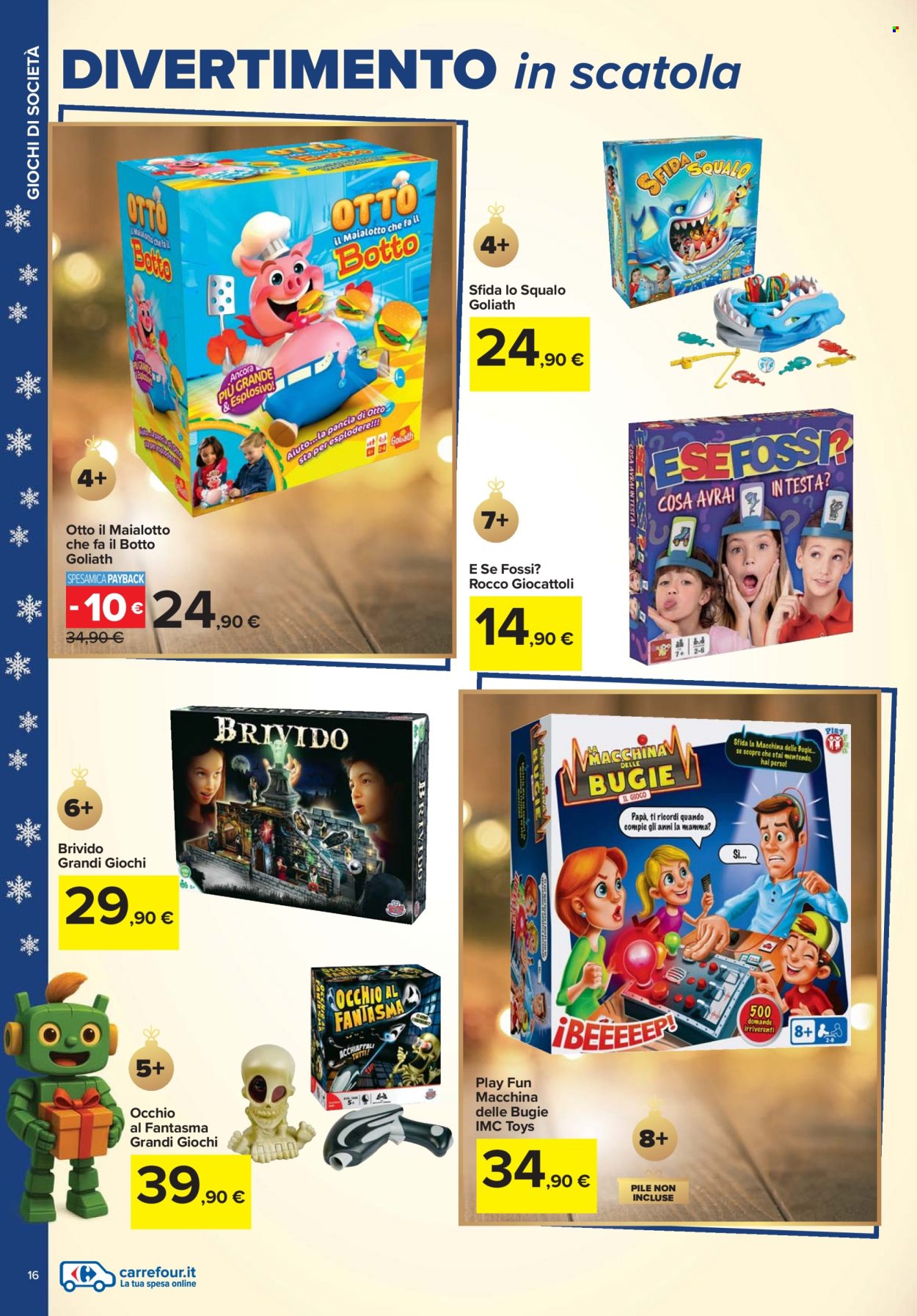 Volantino Carrefour - 24/10/2025 - 24/12/2025. Pagina 16