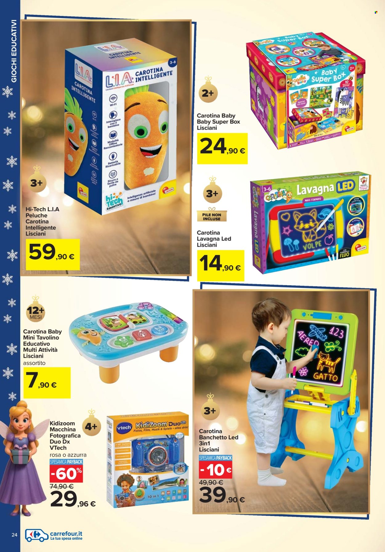 Volantino Carrefour - 24/10/2025 - 24/12/2025. Pagina 24