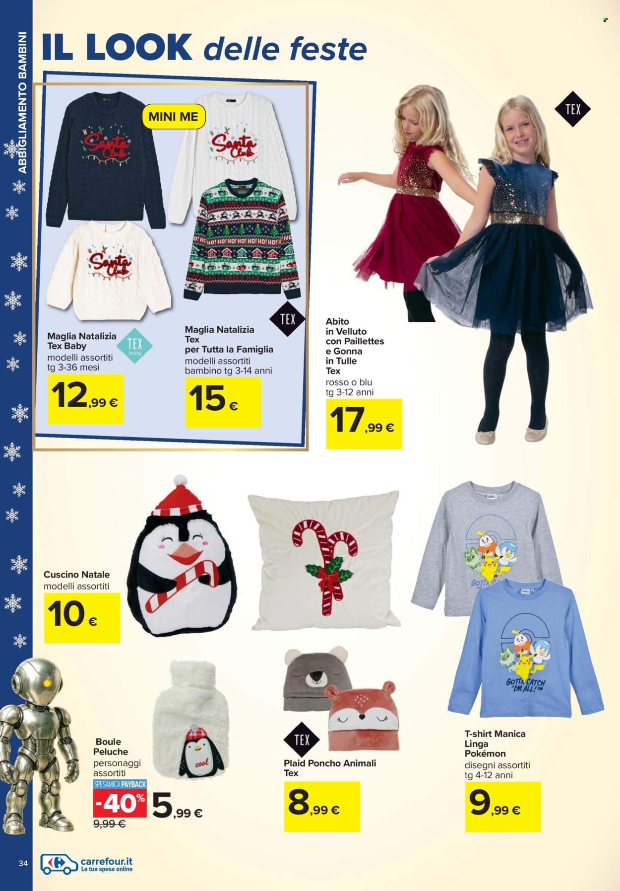 Volantino Carrefour - 24/10/2025 - 24/12/2025. Pagina 34