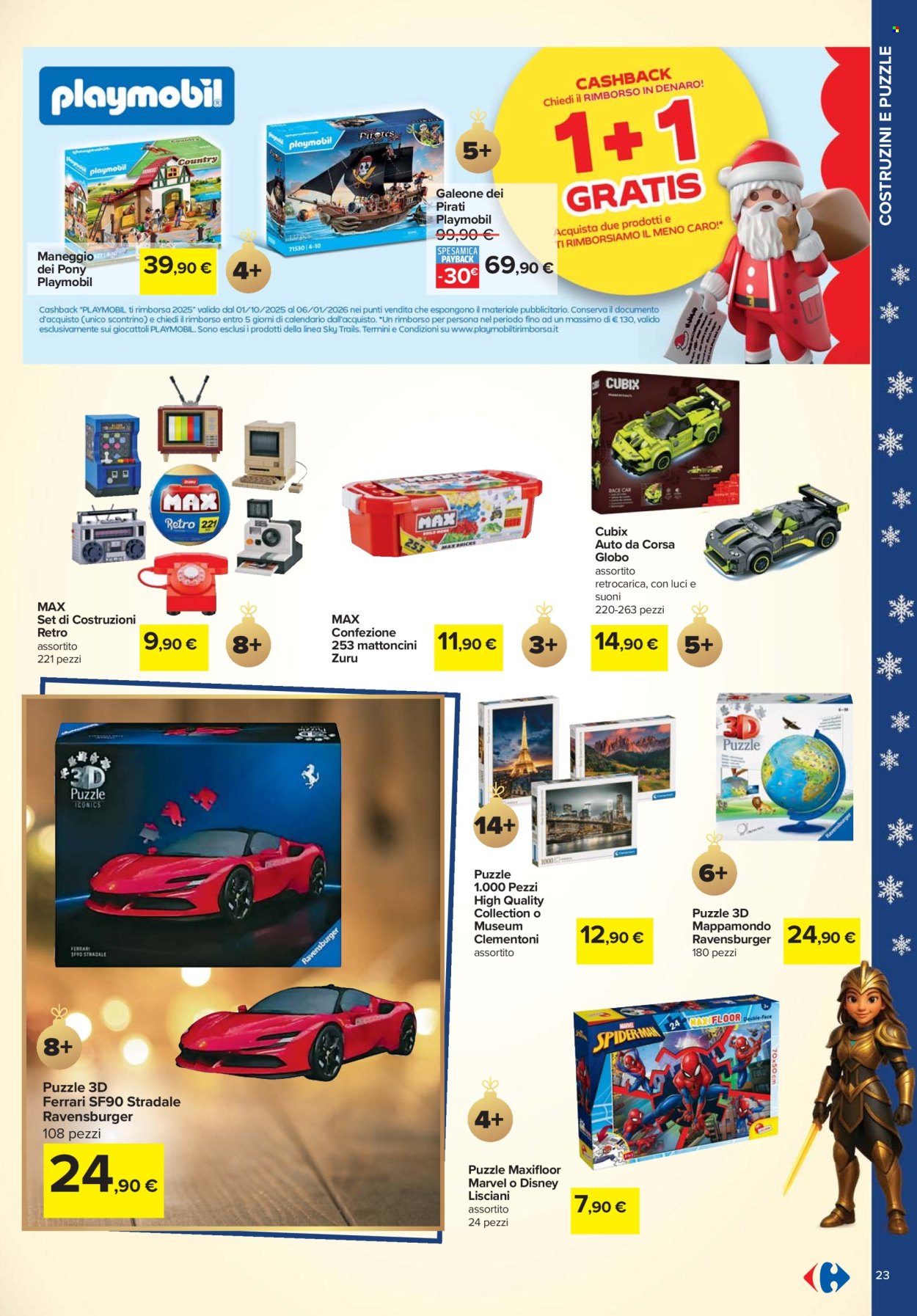 Volantino Carrefour - 24/10/2025 - 24/12/2025. Pagina 23