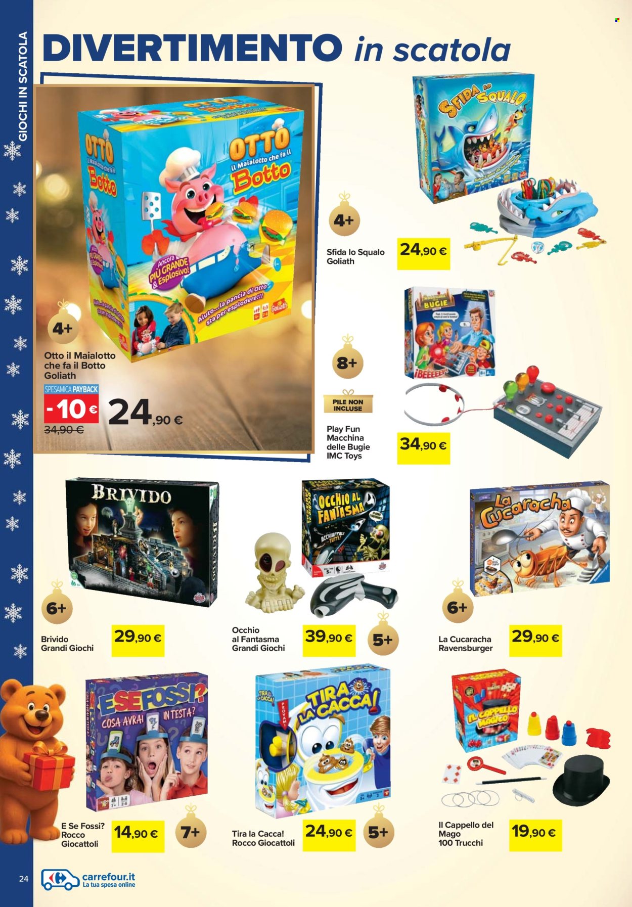 Volantino Carrefour - 24/10/2025 - 24/12/2025. Pagina 24