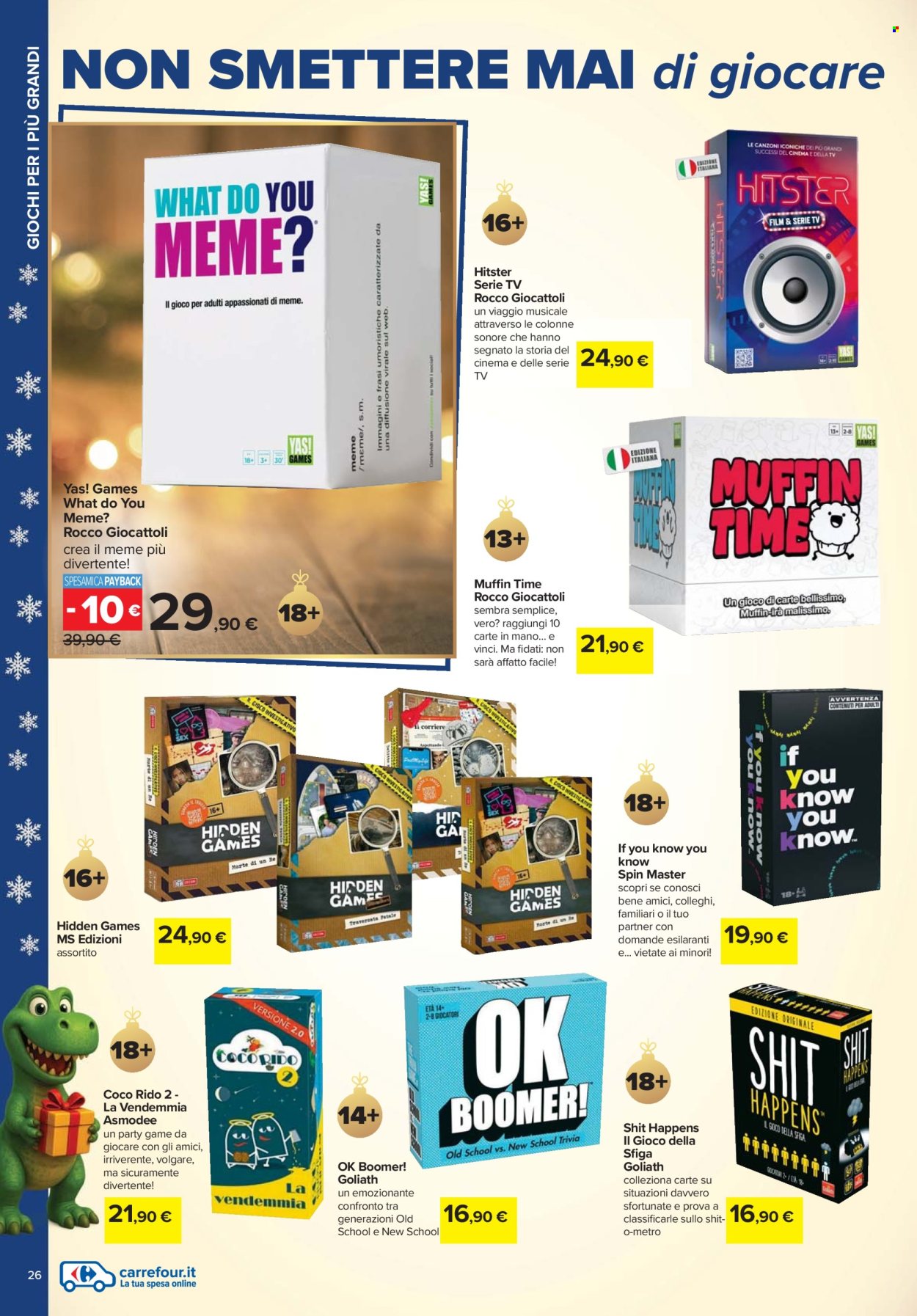 Volantino Carrefour - 24/10/2025 - 24/12/2025. Pagina 26