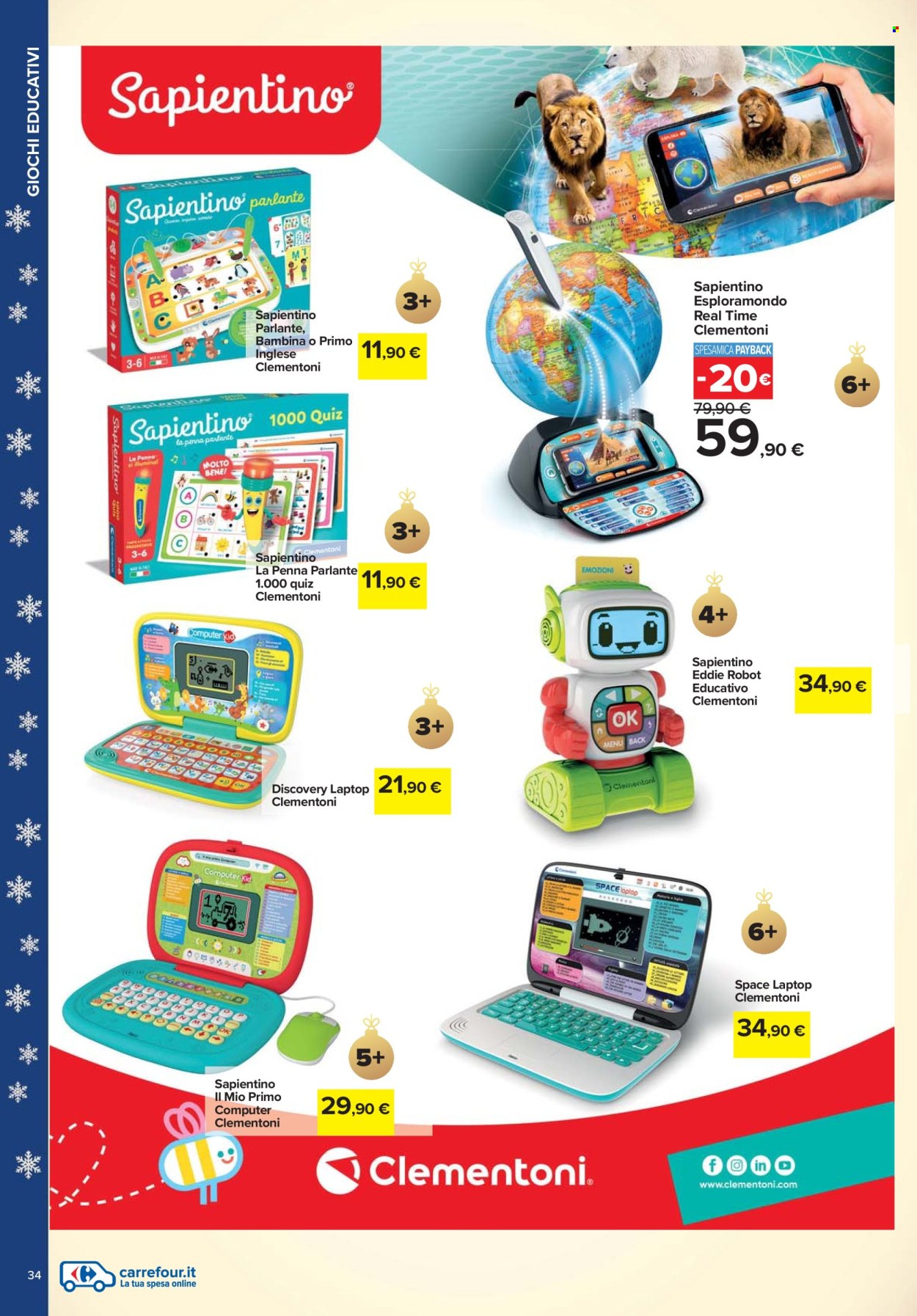 Volantino Carrefour - 24/10/2025 - 24/12/2025. Pagina 34