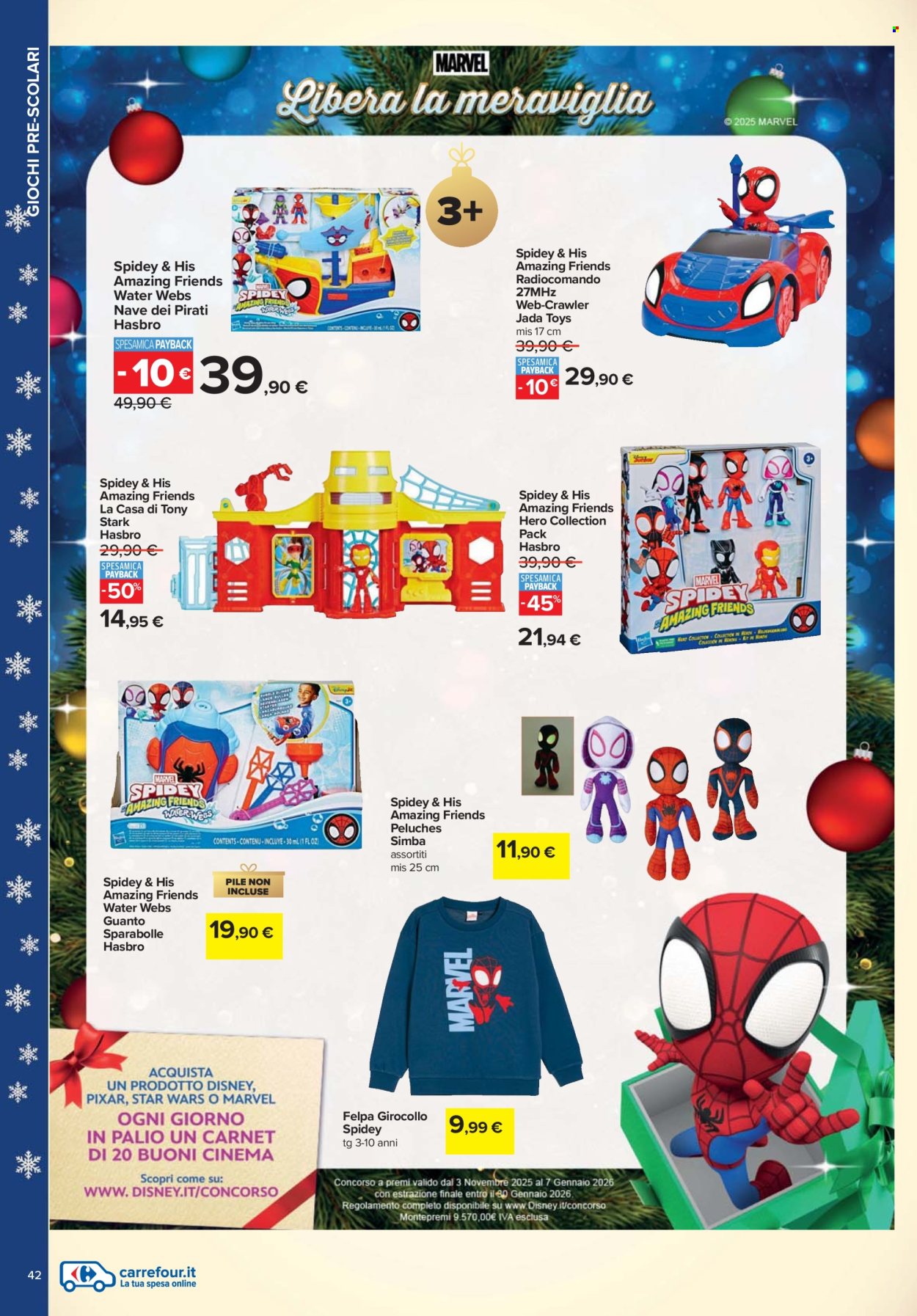 Volantino Carrefour - 24/10/2025 - 24/12/2025. Pagina 42