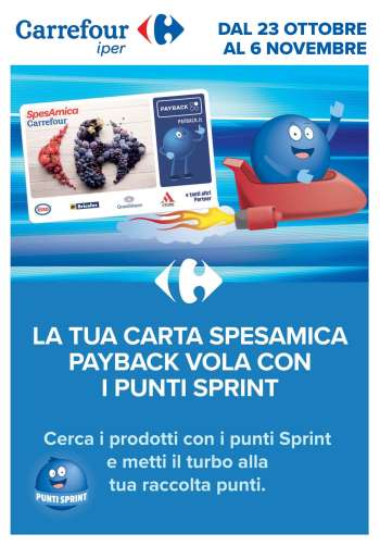 Volantino Carrefour - 23/10/2025 - 6/11/2025.