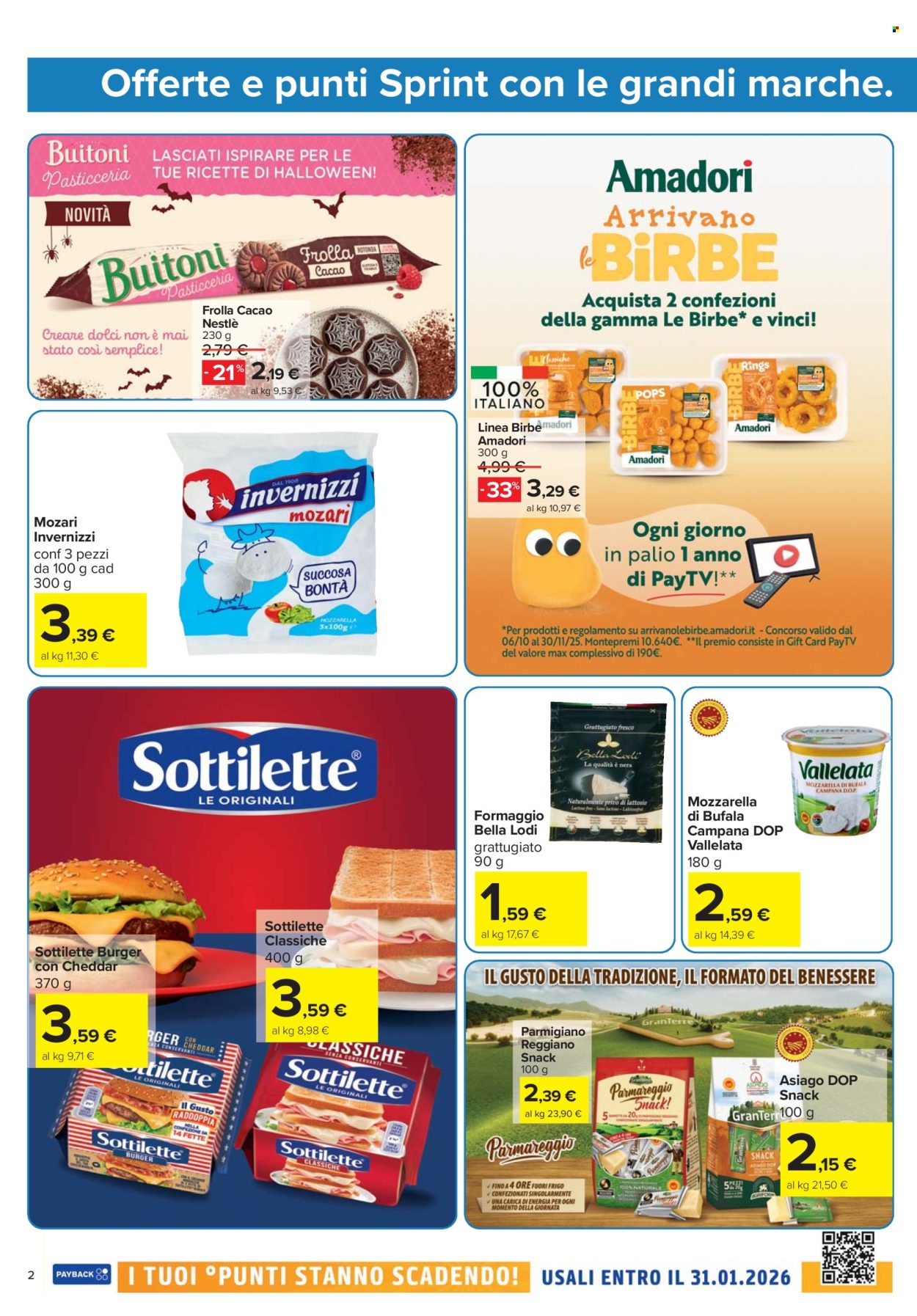 Volantino Carrefour - 23/10/2025 - 6/11/2025. Pagina 2