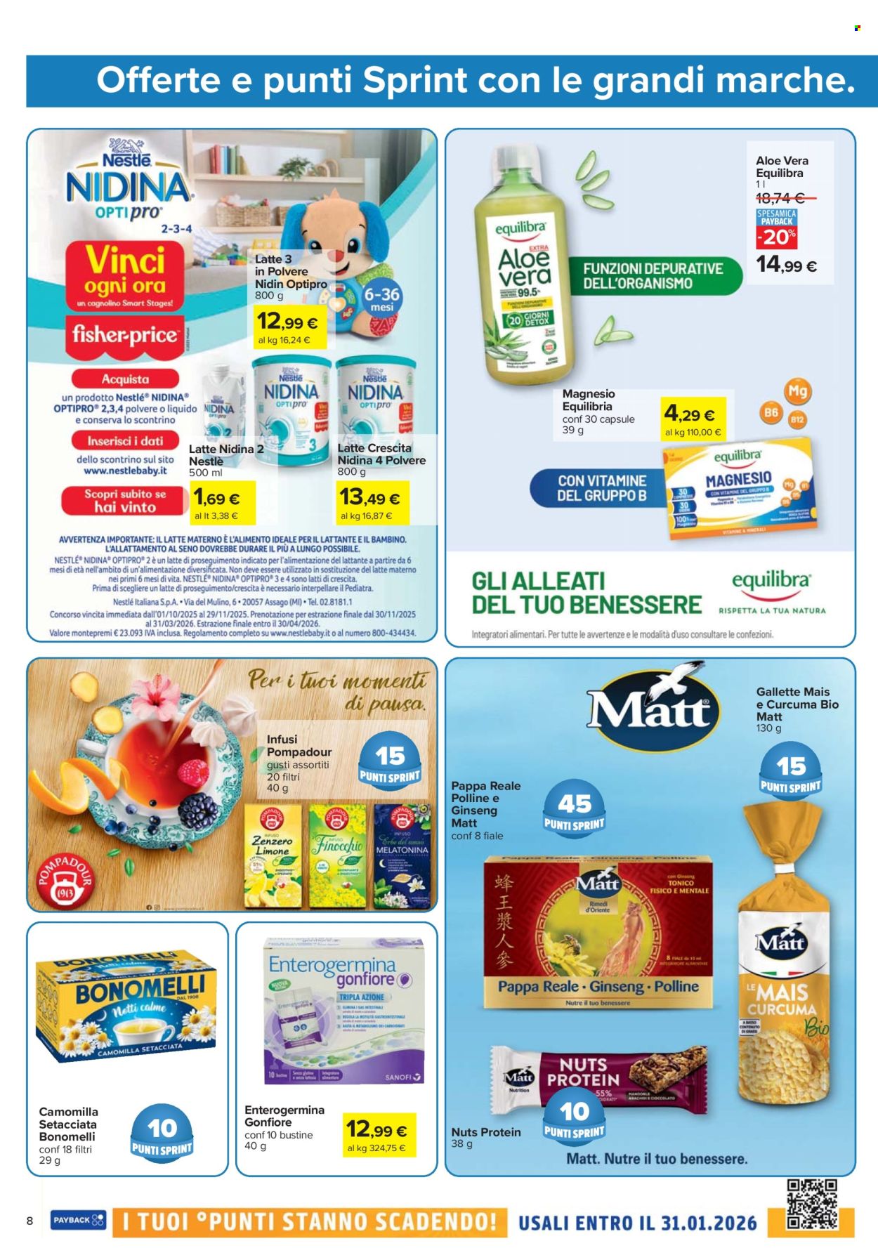 Volantino Carrefour - 23/10/2025 - 6/11/2025. Pagina 8