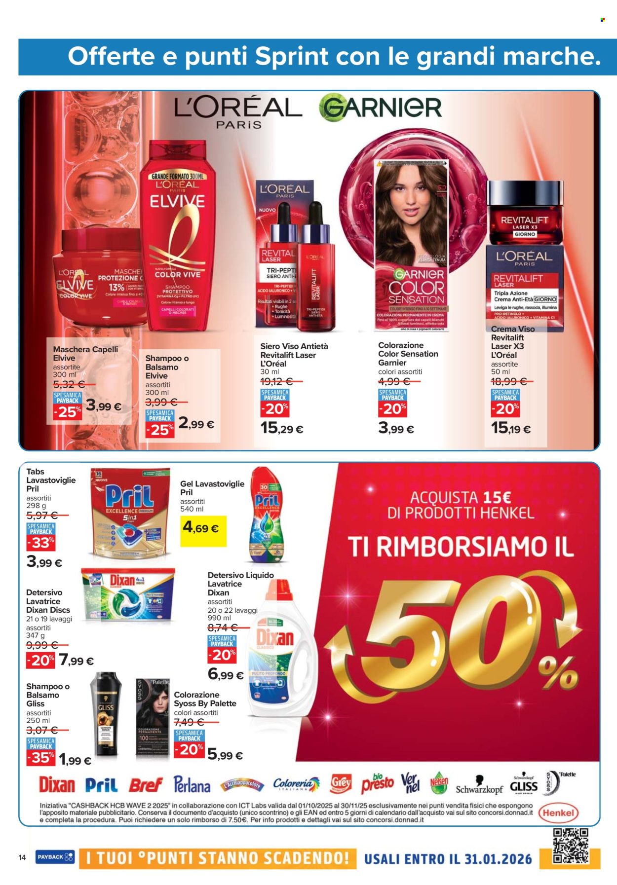 Volantino Carrefour - 23/10/2025 - 6/11/2025. Pagina 14