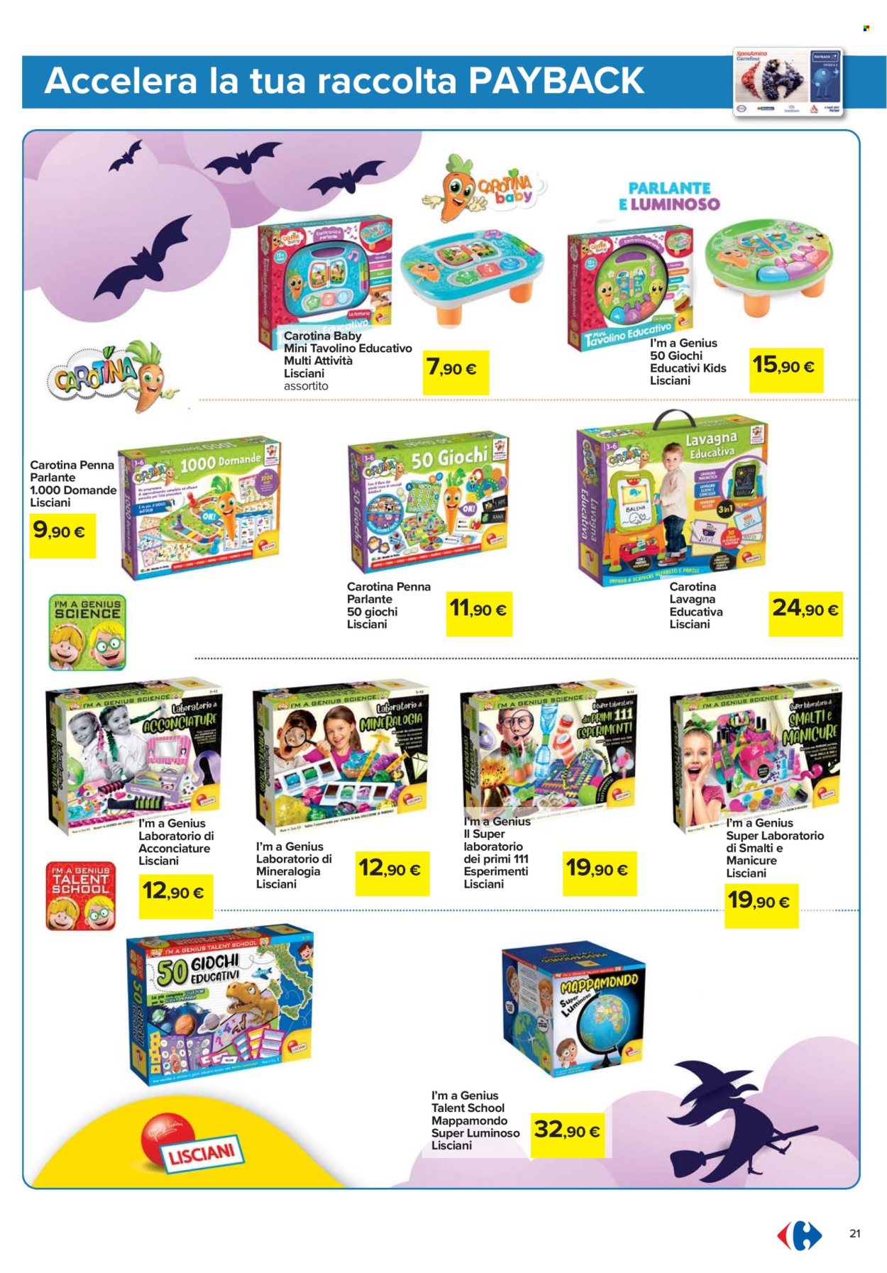 Volantino Carrefour - 23/10/2025 - 6/11/2025. Pagina 21