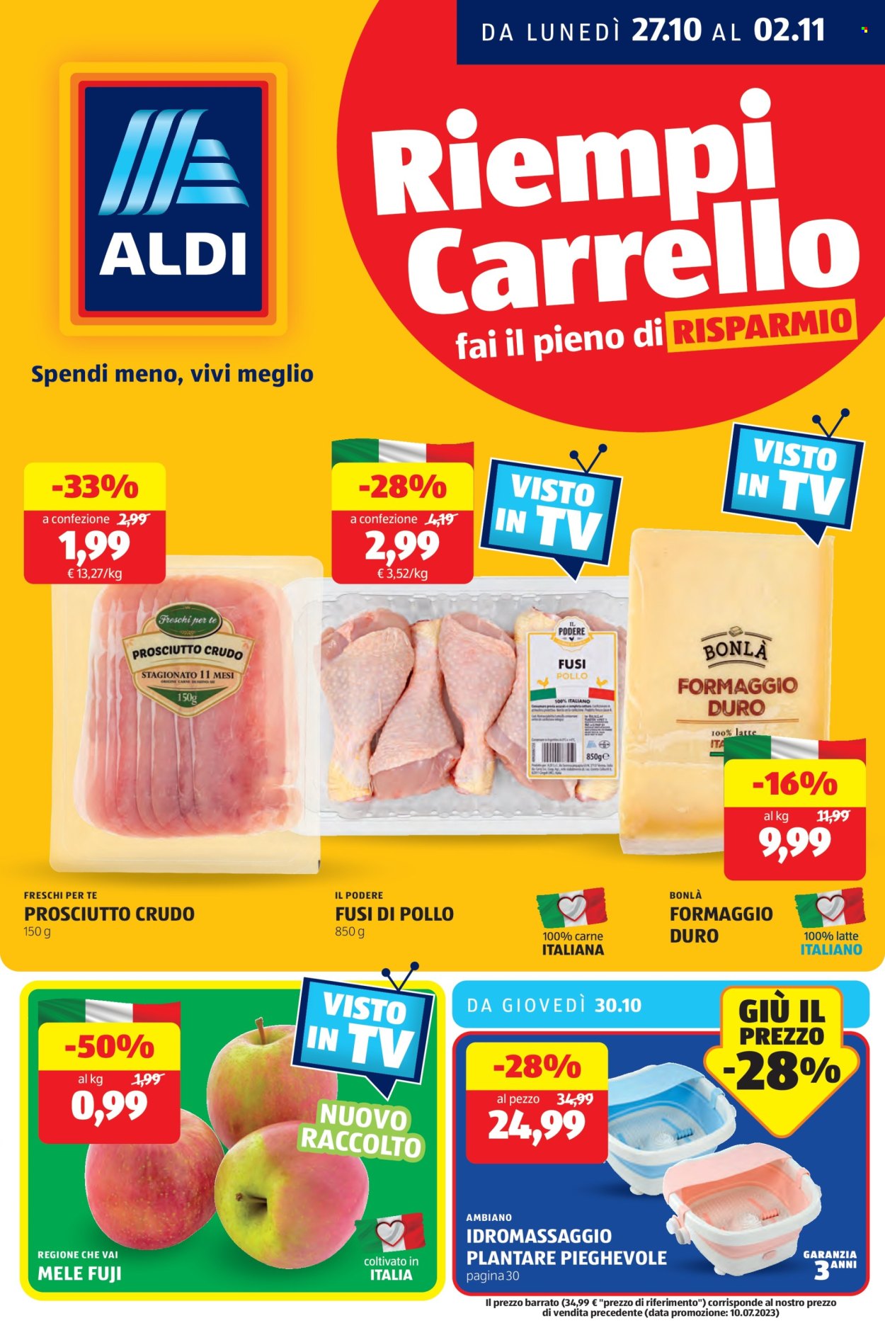 Volantino Aldi - 27/10/2025 - 2/11/2025. Pagina 1