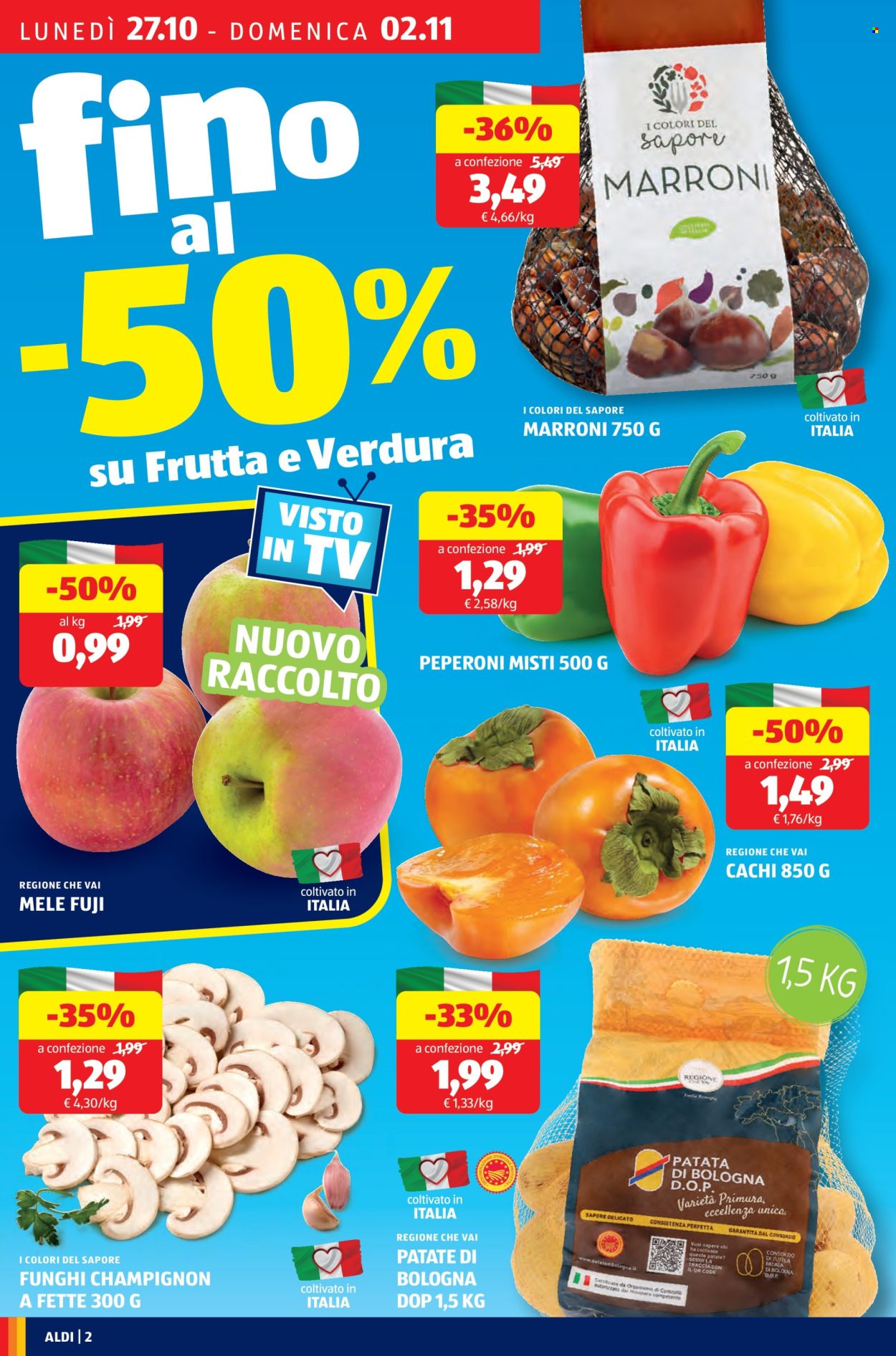 Volantino Aldi - 27/10/2025 - 2/11/2025. Pagina 2