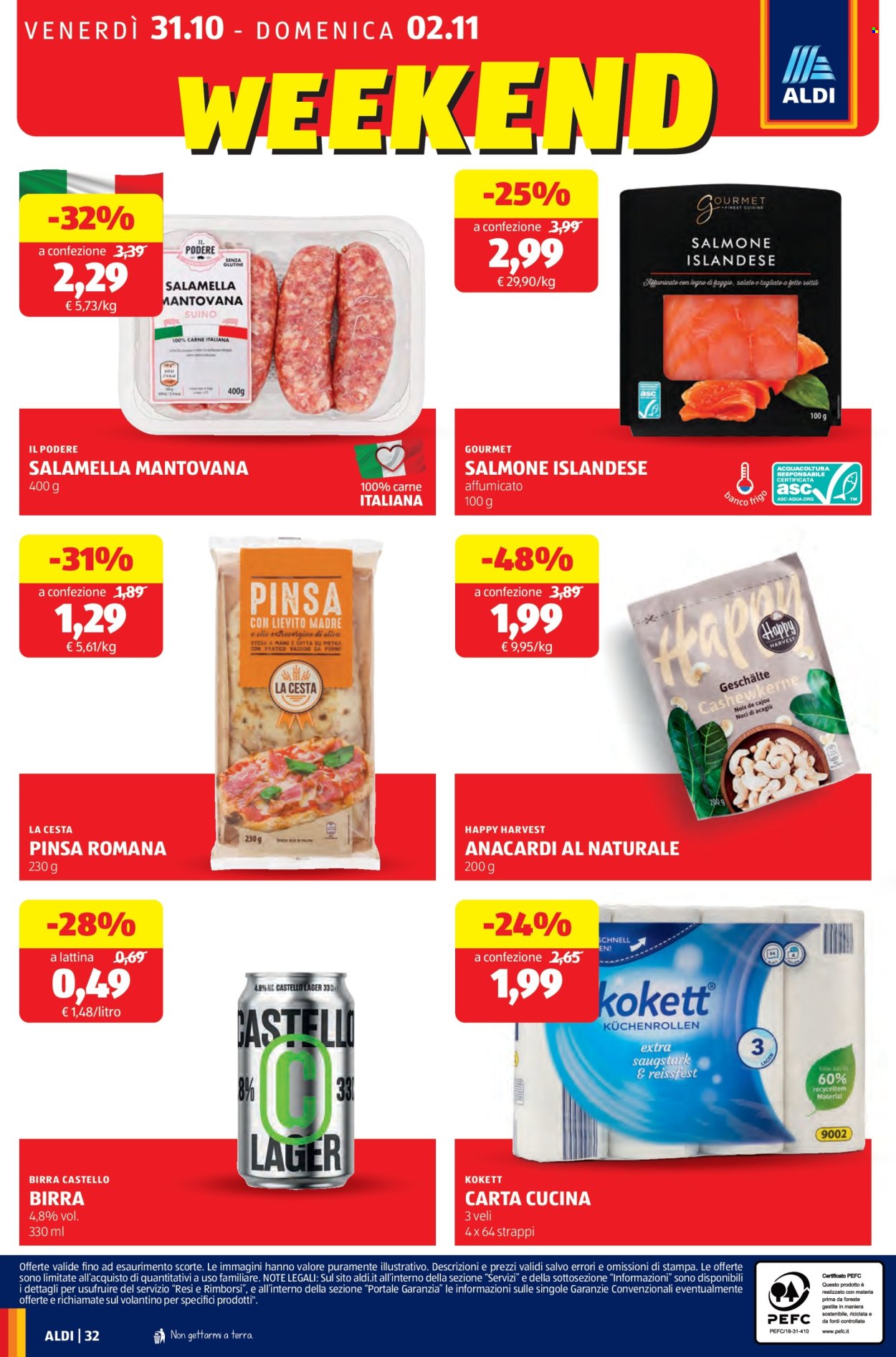 Volantino Aldi - 27/10/2025 - 2/11/2025. Pagina 32