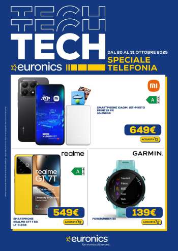 Volantino Euronics - 20/10/2025 - 31/10/2025.