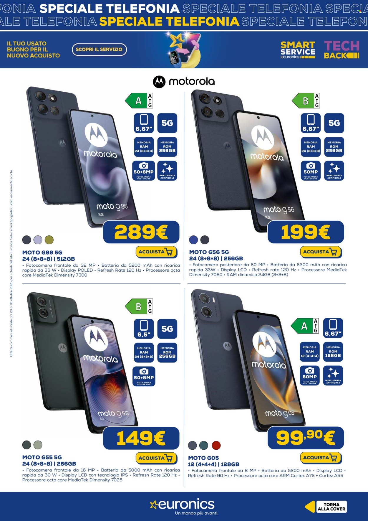 Volantino Euronics - 20/10/2025 - 31/10/2025. Pagina 3