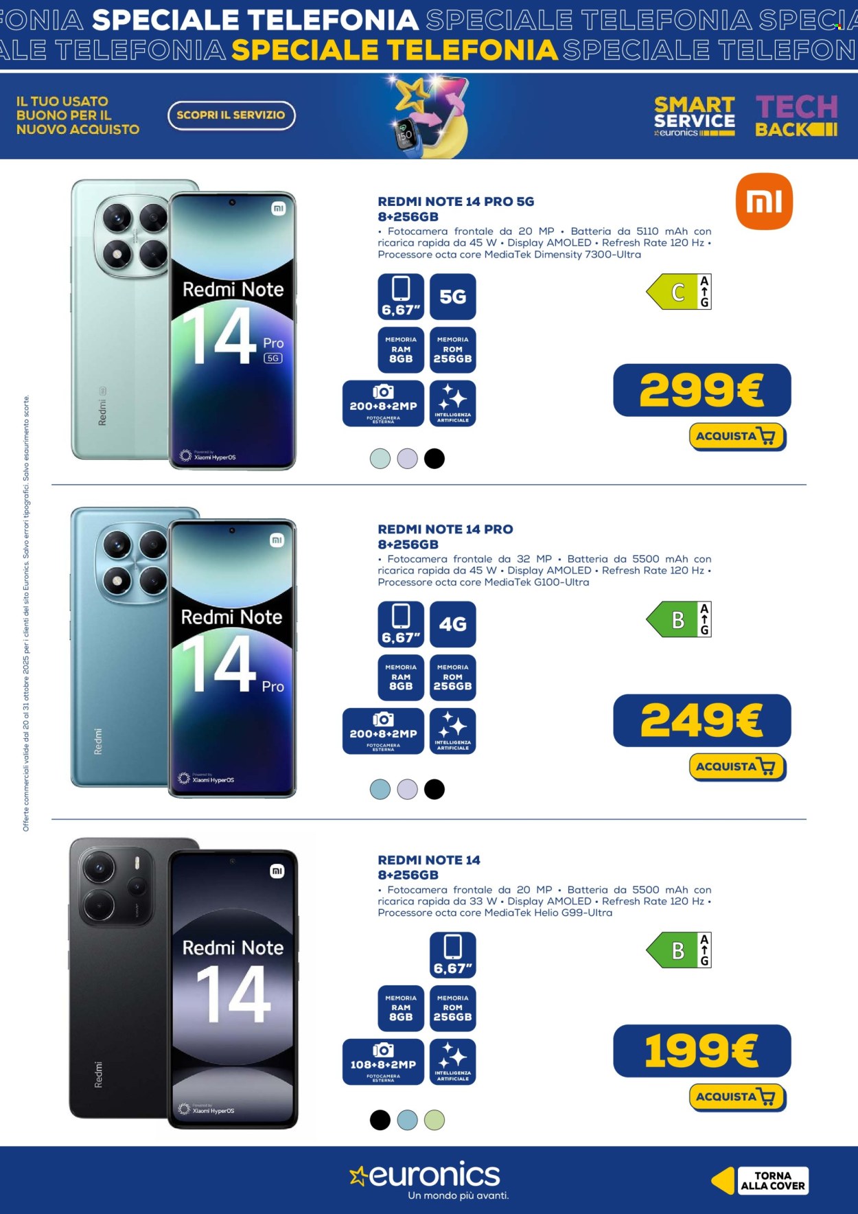 Volantino Euronics - 20/10/2025 - 31/10/2025. Pagina 5
