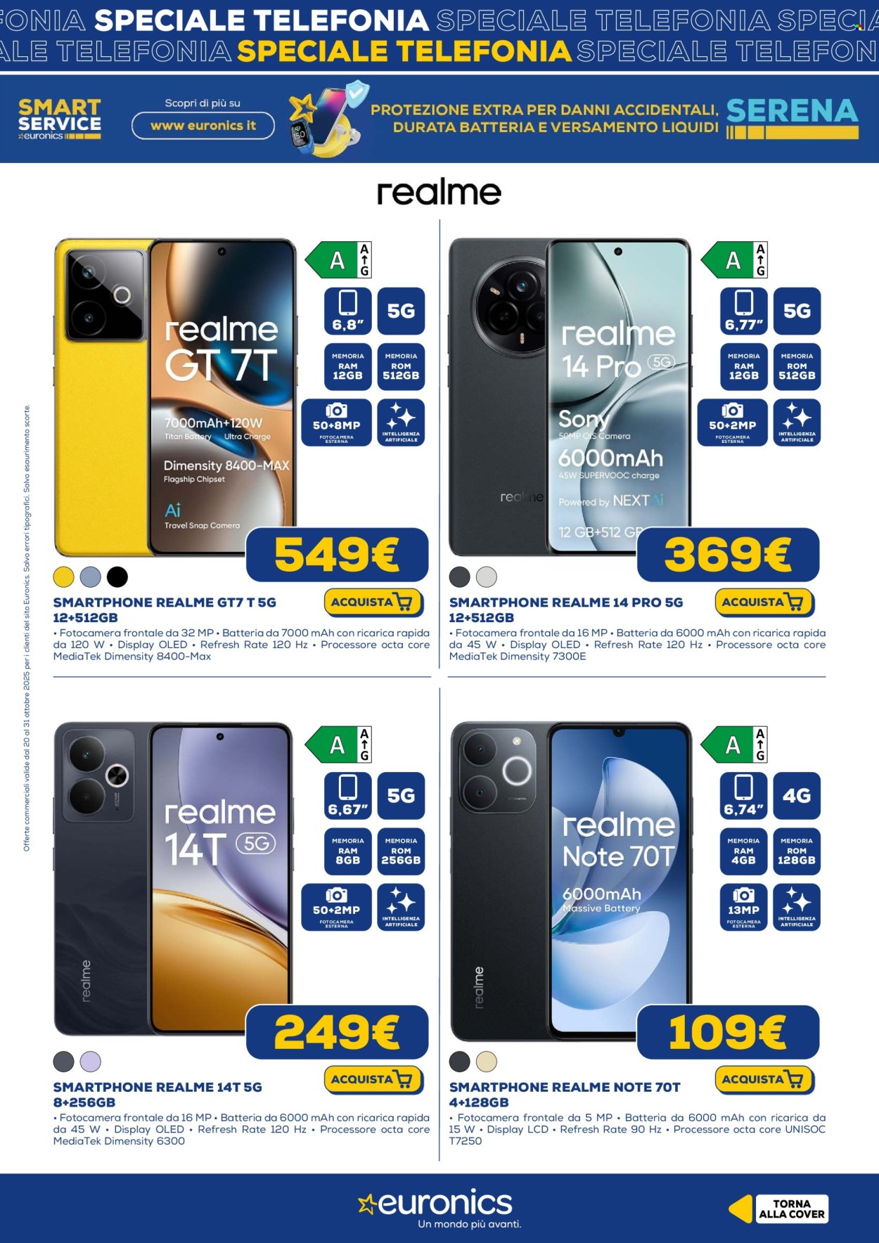 Volantino Euronics - 20/10/2025 - 31/10/2025. Pagina 6