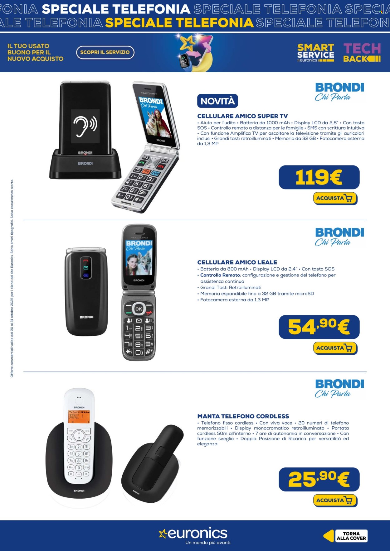 Volantino Euronics - 20/10/2025 - 31/10/2025. Pagina 11