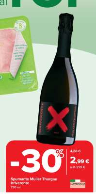 Spumante Muller Thurgau Irriverente