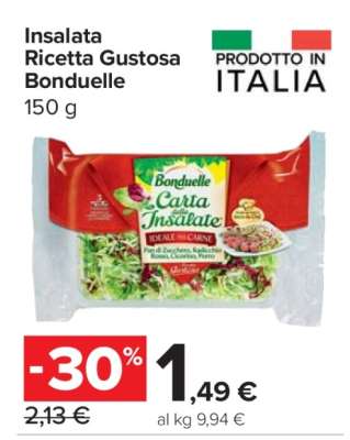Insalata Ricetta Gustosa Bonduelle