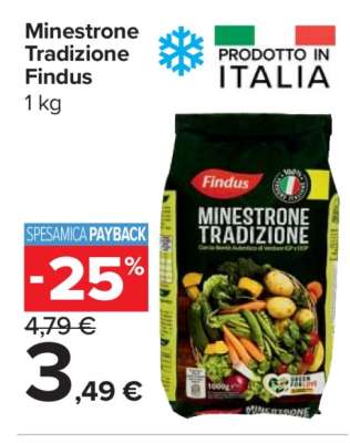 MINESTRONE TRADIZIONE FINDUS