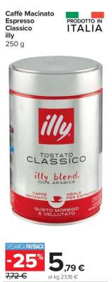 Caffè Macinato Espresso Classico Illy