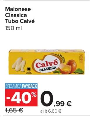 Maionese Classica Tubo Calvé