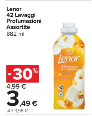 Lenor 42 Lavaggi Profumazioni Assortite